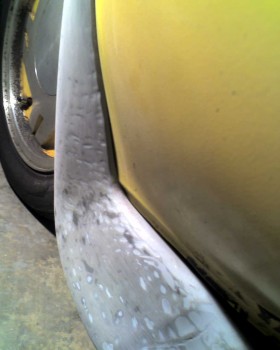 Hmmm, should I strip the old paint with Aircraft Stripper, sand-paper, or an angle-grinder?  Hmmm...