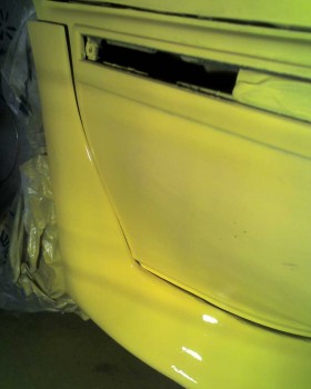 After paint, it looks pretty good, total cost aside from time was under $2 in materials.