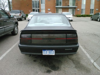 1992 Chevy Beretta Back View.jpg