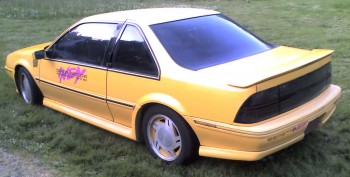 Here is the prettiest of the Berettas in my family.  So far mechanically stock (!), she is slated for a five-speed swap, and will likely get a low mileage 3.4 TDC engine I have from a Z-34 Lumina.  I might try to use the correct Muncie/Getrag 284 for that engine, which will need  custom or hybrid CV joints, or I might save that tranny for my Fiero and just use a 282.