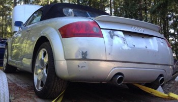 This is the worst angle for the car. The rest of the body and paint are much cleaner.