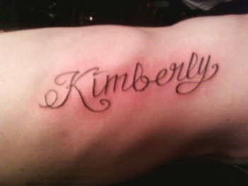 my daughters name...thought it was fitting for my first.